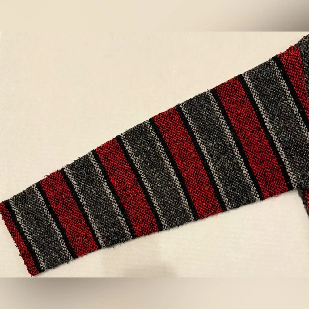 Frank’s Textiles Baja Hoodie Red Black Size M - Picture 11 of 16